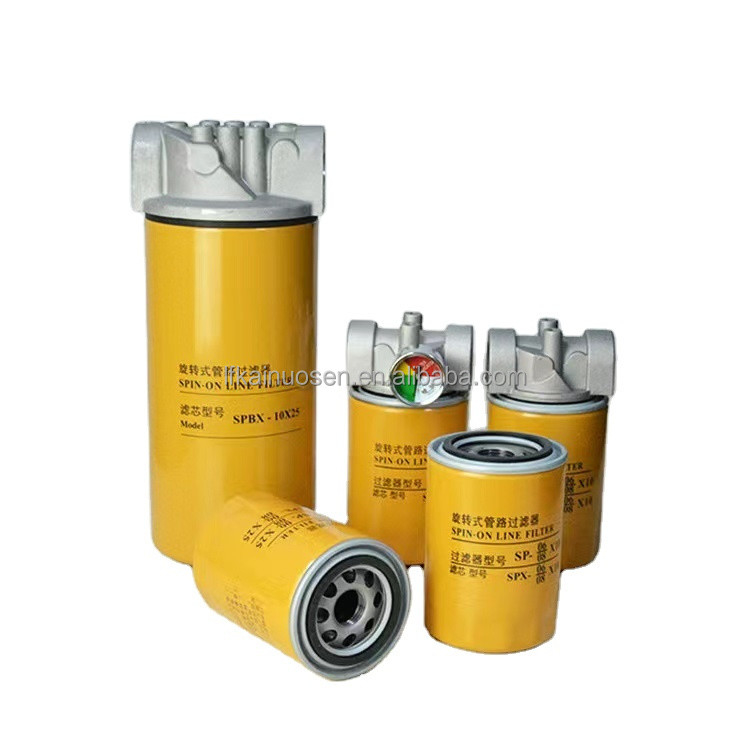 Hidrolik filtre SP-06X10 SP-08X25 SP-10X10 SPA-10X1 SPB-10X10 SPX-10X25 SPAX-10X10 SPH-08-J Döner boru hattı filtresi