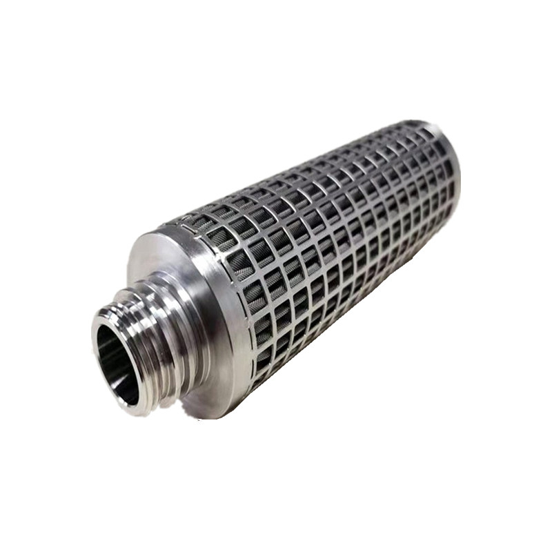 Sinterlenmiş ekran filtre kartuşu çok katmanlı sinterlenmiş ekran paslanmaz çelik filtre elemanı 316L metal sinterlenmiş ekran