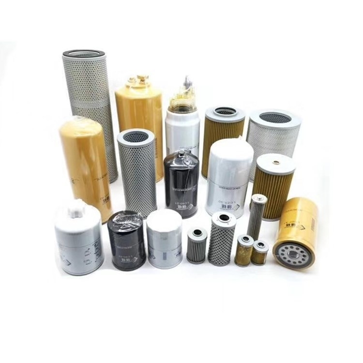 Ağır makine dizel filtre elemanı Yakıt filtresi elemanı Filtre elemanı üzerinde döndürme